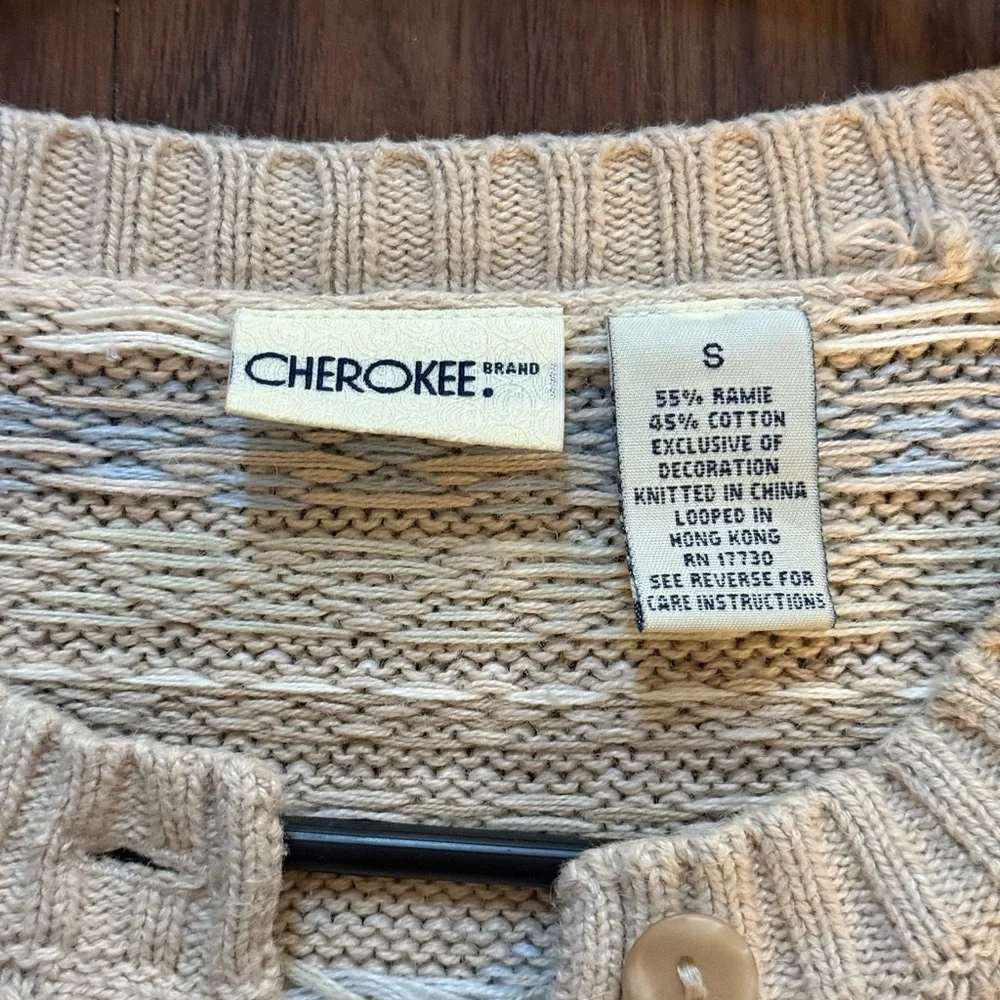 Sweet Floral Vintage Grandma Sweater - Picture 3 of 4